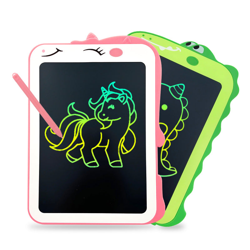 Kids Reusable Color Drawing Board, Electronic Writing Pad, Creative Learning Toy for Ages 3+ π¨