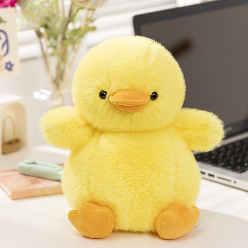 【2 Colors Available】Adorable Duck Plush Toy | Soft & Cuddly Stuffed Animal | Cute Companion Gift for Kids & Adults