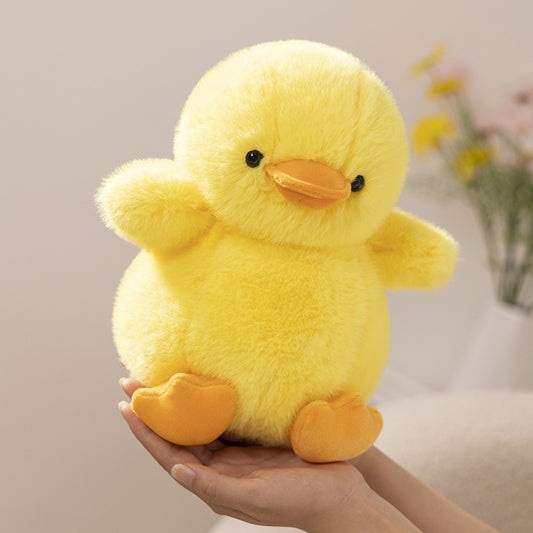 【2 Colors Available】Adorable Duck Plush Toy | Soft & Cuddly Stuffed Animal | Cute Companion Gift for Kids & Adults