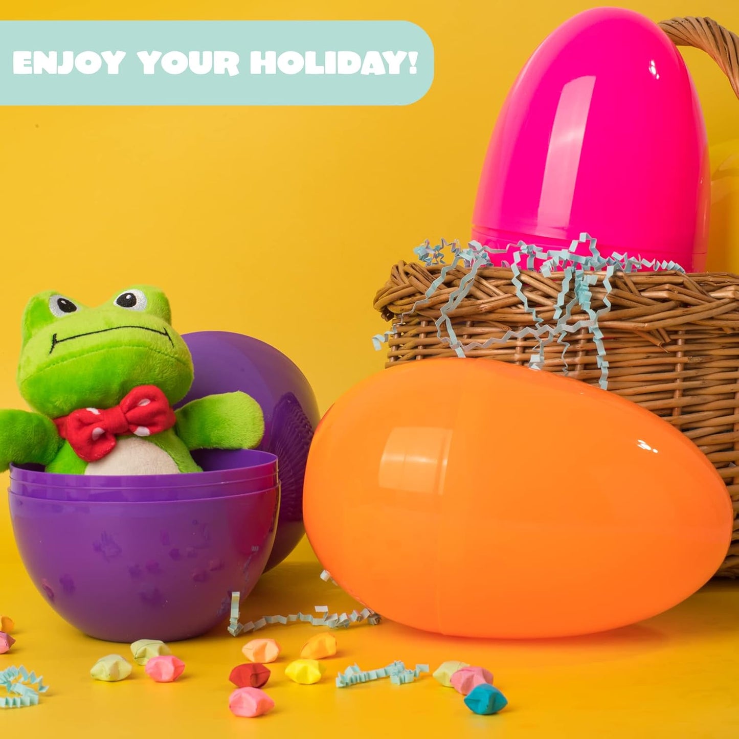 π₯ Colorful Easter Eggs - | Fill with Surprises | Perfect for Easter Egg Hunts & Gifts π