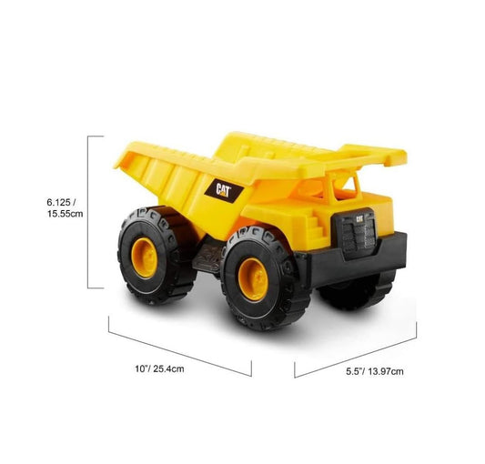 CAT Construction Toy Dump Truck | Durable Plastic Toy Vehicle for Kids