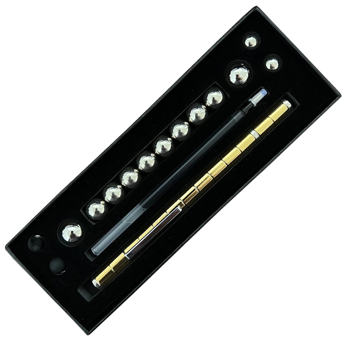 Magnetic Building Pen | Creative Stress Relief Toy | Buildable Magnetic Pen for Kids & Adults