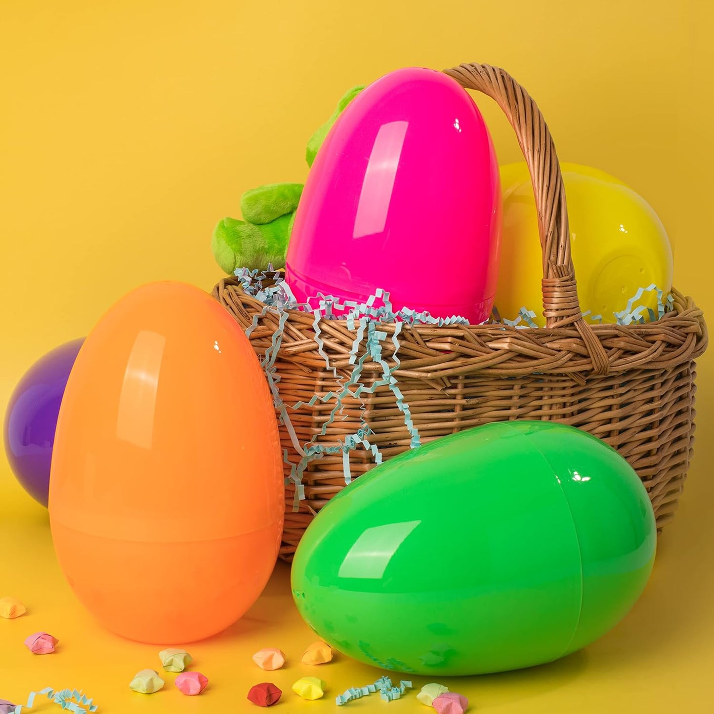 π₯ Colorful Easter Eggs - | Fill with Surprises | Perfect for Easter Egg Hunts & Gifts π