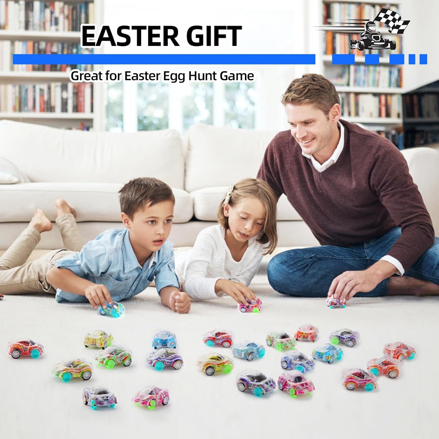 Mini Pull Back Cars Set – Colorful Speed Racing Toy for Kids