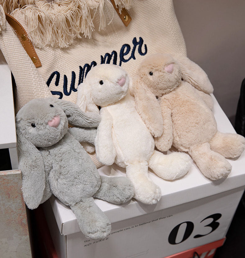Floppy Ear Bunny Plush Toy – Soft & Cuddly Minimalist Doll
