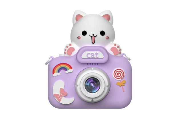 【Kids Digital Camera with Silicone Case】48MP Photo & 1080P Video | Cute Cartoon Design | Gift Set 📸🎁