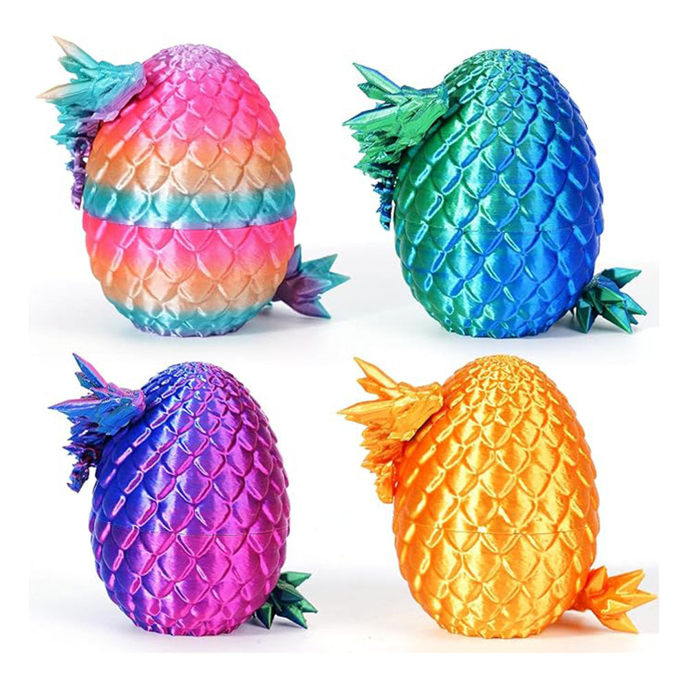 【 Colorful Dragon Egg Toy Set】Mystical Hatchable Dragon Surprise Eggs