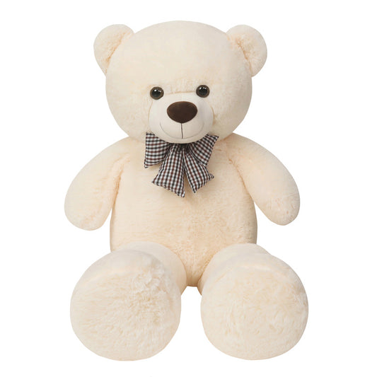 Jumbo Teddy Bear Plush – Life-Size Huggable Stuffed Animal for Kids & Loved Ones