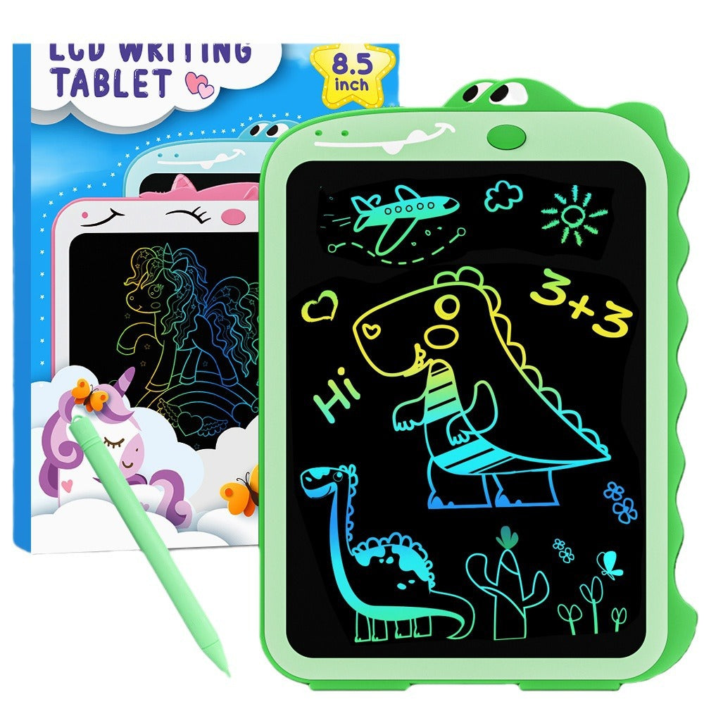 Kids Reusable Color Drawing Board, Electronic Writing Pad, Creative Learning Toy for Ages 3+ π¨