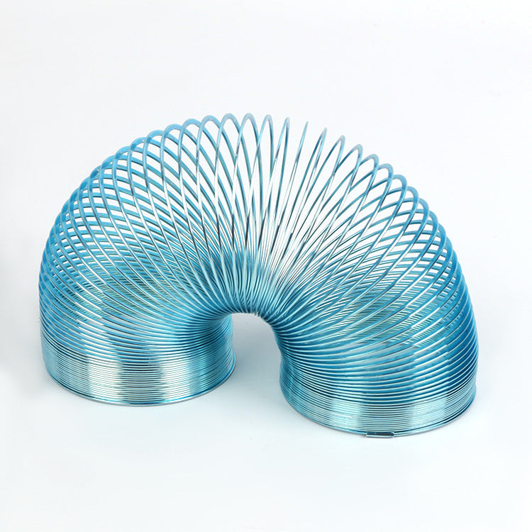 Metal Rainbow Spring Toy | Magic Color-Changing Coil | Stress Relief Toy for Kids