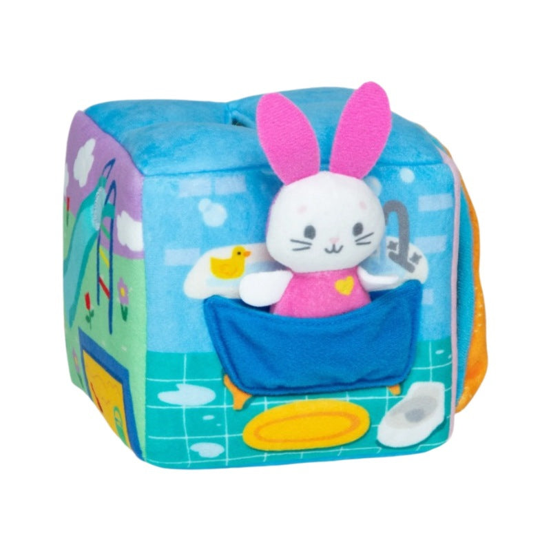 Ms. Rachel’s Farm Soft Activity Cube for Babies – Montessori Sensory Toy for Learning & Development