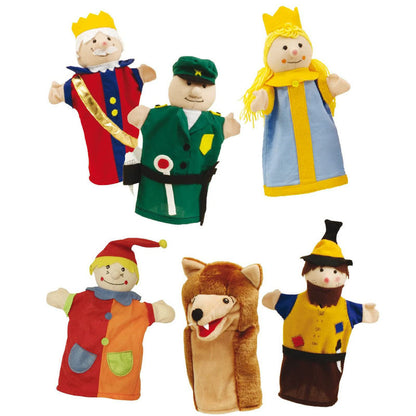 Soft Hand Puppet Toy Set for Kids | Animal & Fairy Tale Plush Puppets | Educational Storytelling Props