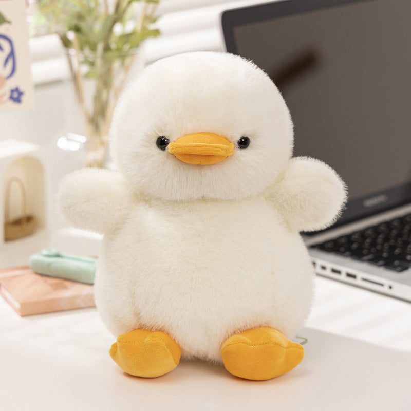 【2 Colors Available】Adorable Duck Plush Toy | Soft & Cuddly Stuffed Animal | Cute Companion Gift for Kids & Adults
