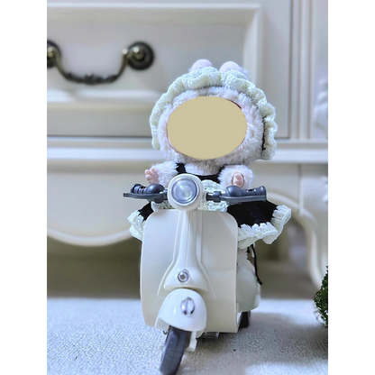 Sweet Scooter Ride | Retro Toy Vehicle for 17cm Dolls