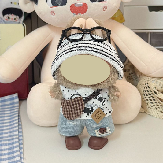 Summer Outfit Set for 17cm Doll(No doll)
