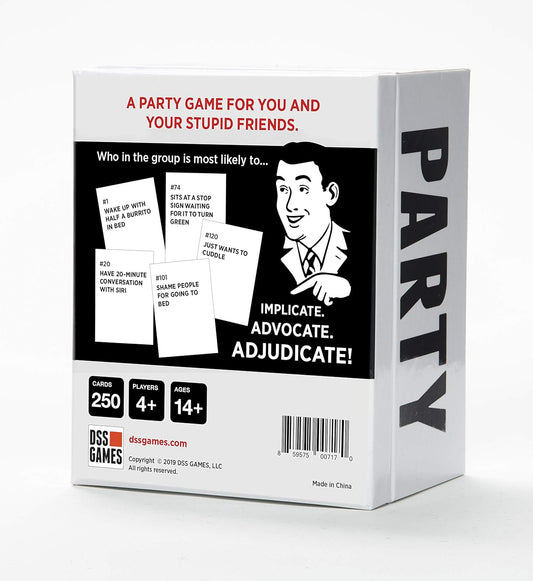 Fun Adult Party Game – Who's Most Likely To… Game | 250 Hilarious Cards for 4+ Players