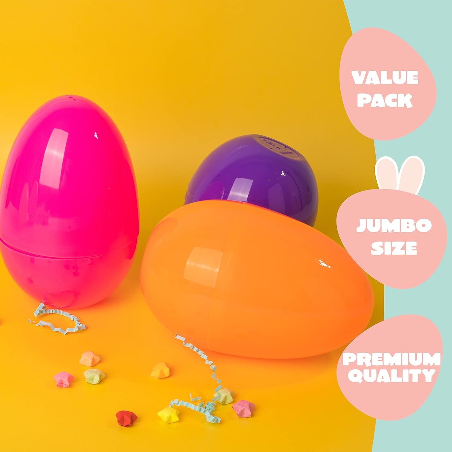 🥚 Colorful Easter Eggs - | Fill with Surprises | Perfect for Easter Egg Hunts & Gifts 🌟