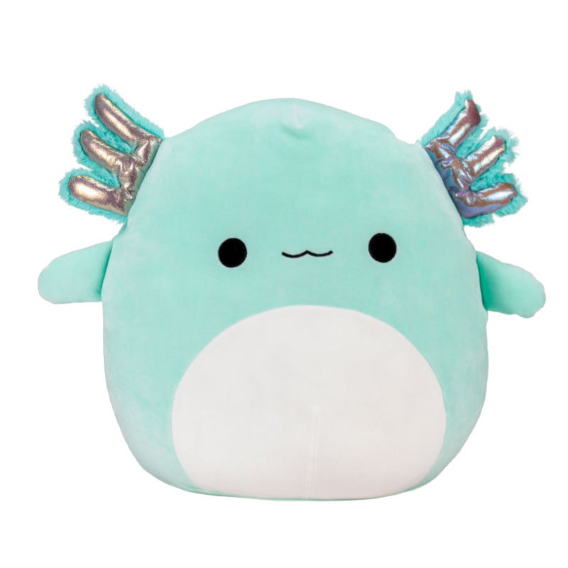 Cute Cartoon Plush Pillow Toys | Ultra-Soft Squishy Stuffed Dolls | Axolotl, Cow, Sloth, Pineapple & More