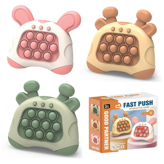 Fast Push Interactive Game Toy for Kids | Electronic Pop Bubble Fidget | Educational & Stress Relief Toy