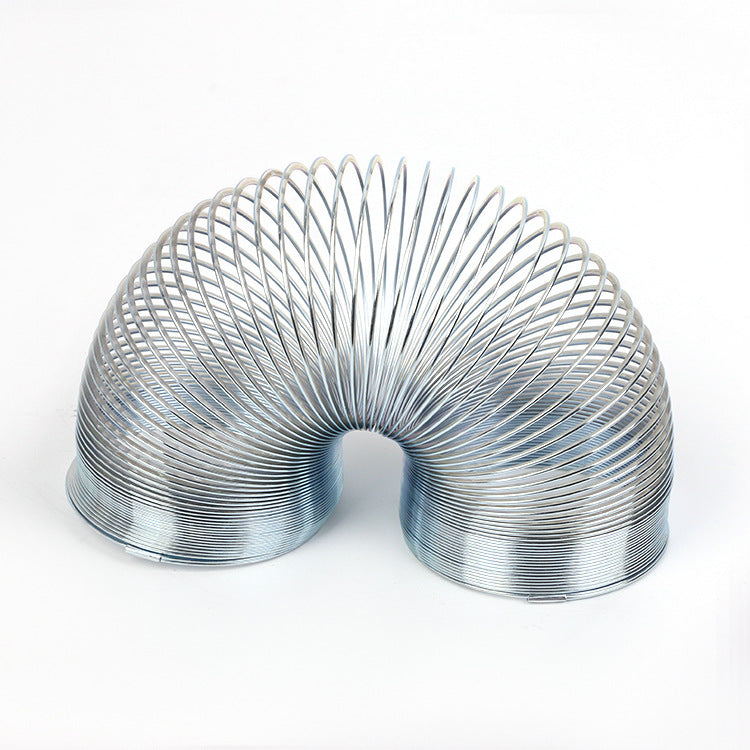 Metal Rainbow Spring Toy | Magic Color-Changing Coil | Stress Relief Toy for Kids