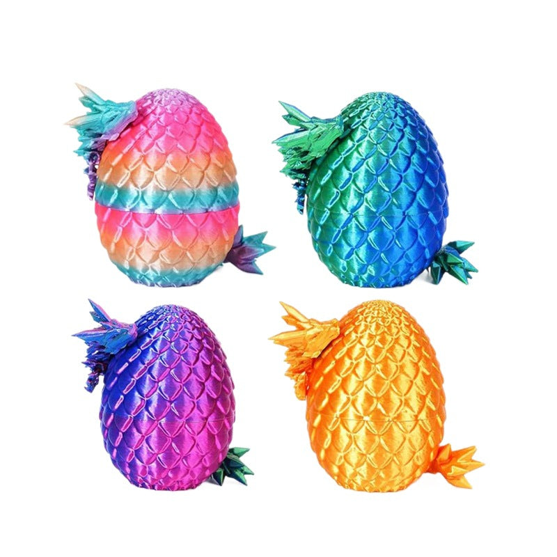 【 Colorful Dragon Egg Toy Set】Mystical Hatchable Dragon Surprise Eggs