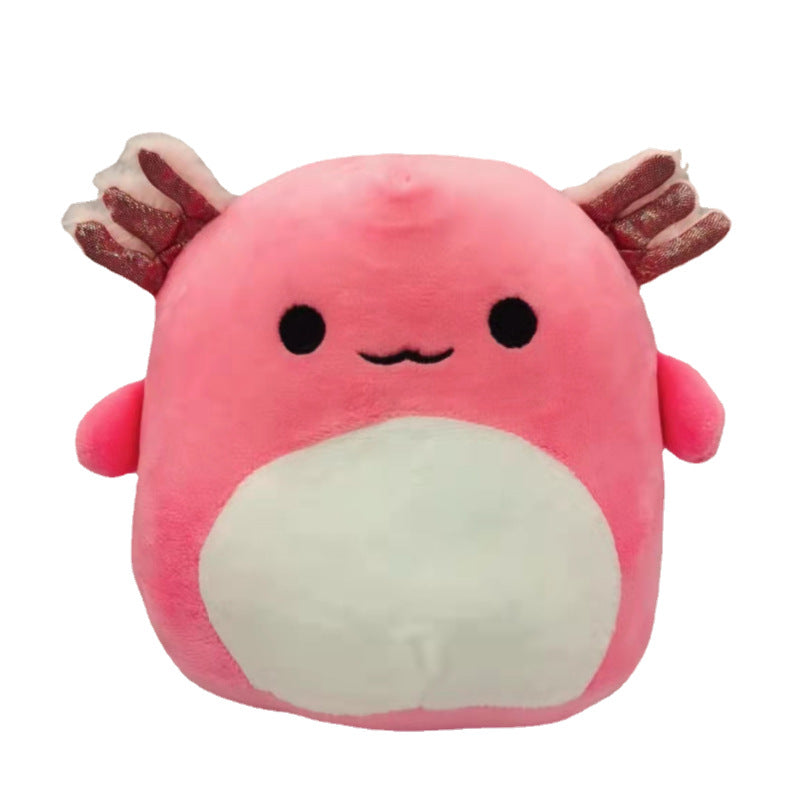 Cute Cartoon Plush Pillow Toys | Ultra-Soft Squishy Stuffed Dolls | Axolotl, Cow, Sloth, Pineapple & More