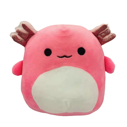 Cute Cartoon Plush Pillow Toys | Ultra-Soft Squishy Stuffed Dolls | Axolotl, Cow, Sloth, Pineapple & More