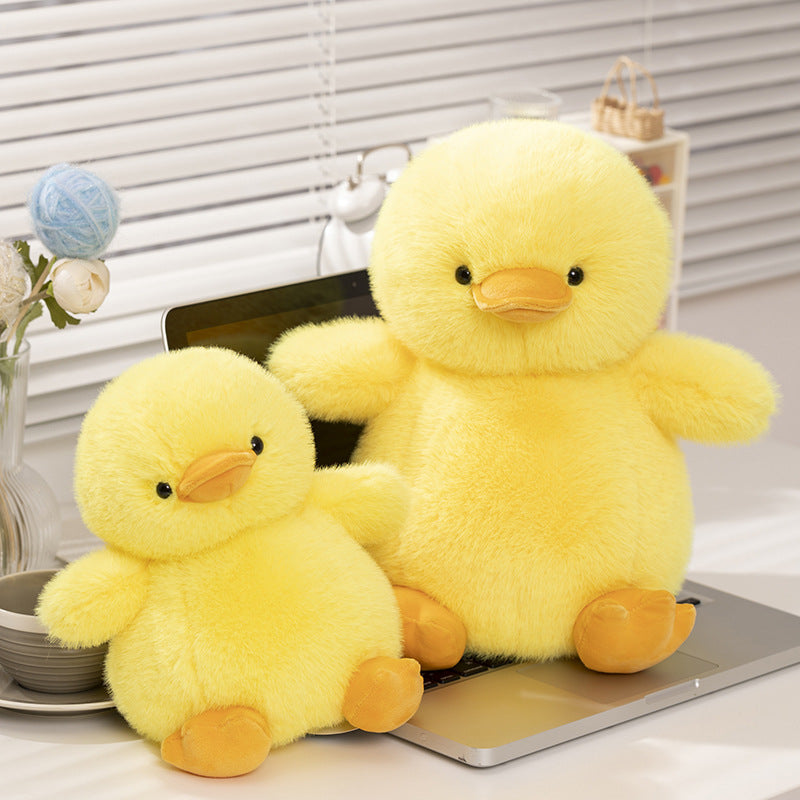 【2 Colors Available】Adorable Duck Plush Toy | Soft & Cuddly Stuffed Animal | Cute Companion Gift for Kids & Adults