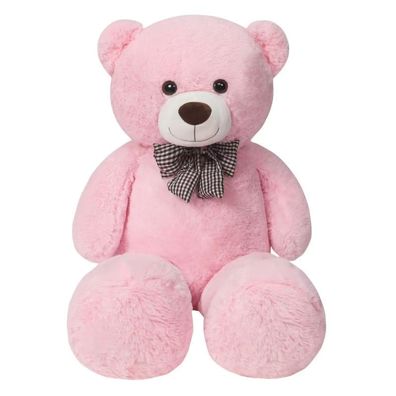 Jumbo Teddy Bear Plush – Life-Size Huggable Stuffed Animal for Kids & Loved Ones