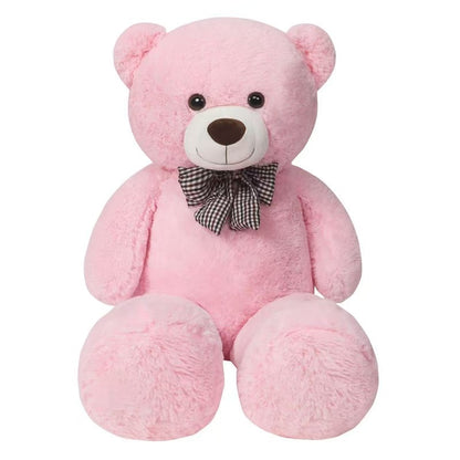Jumbo Teddy Bear Plush – Life-Size Huggable Stuffed Animal for Kids & Loved Ones