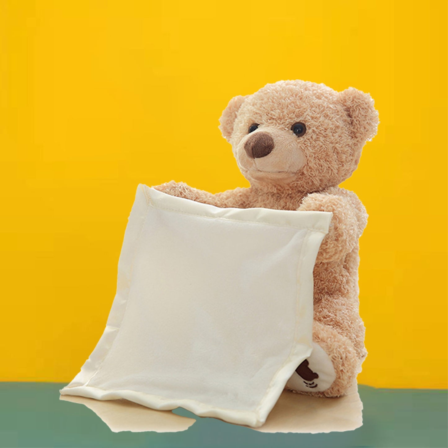 Clapping Musical Plush Toy | Built-in Speaker & Songs | Interactive Singing Stuffed Animal (Elephant/Bear/Monkey/Bunny)