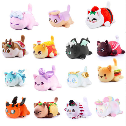 【Super Cute Series】Cosplay Cat Plush Toys | Cartoon Kitty Dolls | Stuffed Animal Pillow | Gift for Kids & Cat Lovers