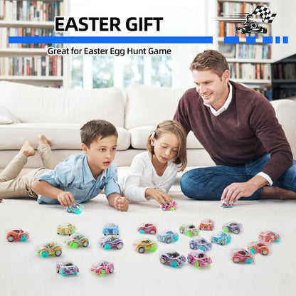 Mini Pull Back Cars Set – Colorful Speed Racing Toy for Kids