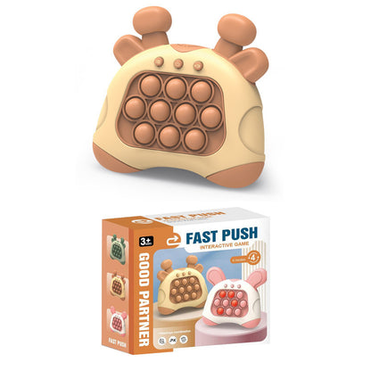 Fast Push Interactive Game Toy for Kids | Electronic Pop Bubble Fidget | Educational & Stress Relief Toy