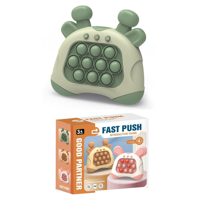 Fast Push Interactive Game Toy for Kids | Electronic Pop Bubble Fidget | Educational & Stress Relief Toy
