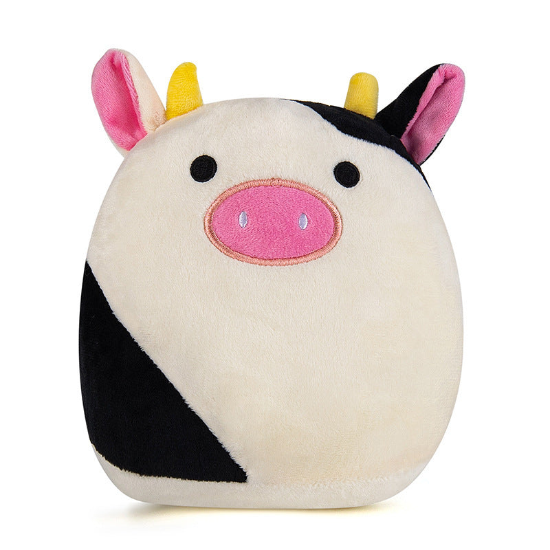 Cute Cartoon Plush Pillow Toys | Ultra-Soft Squishy Stuffed Dolls | Axolotl, Cow, Sloth, Pineapple & More