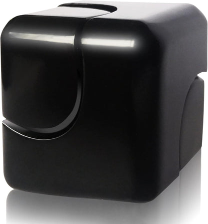Metal Fidget Spinner Cube – Rainbow Color Stress Relief Desk Toy | Smooth Rotation, Pocket-Sized Alloy Anxiety Toy for Adults & Teens