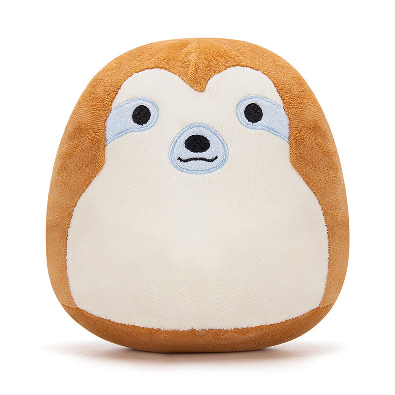 Cute Cartoon Plush Pillow Toys | Ultra-Soft Squishy Stuffed Dolls | Axolotl, Cow, Sloth, Pineapple & More