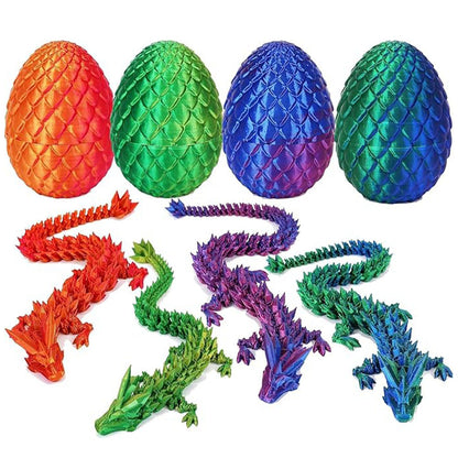 【 Colorful Dragon Egg Toy Set】Mystical Hatchable Dragon Surprise Eggs