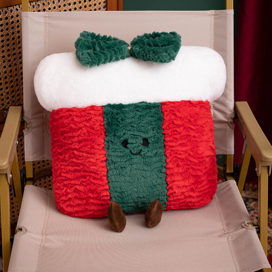 Christmas Plush Toy Collection｜Gingerbread Man, Christmas Tree & Gift Box Pillows