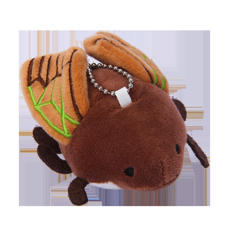 Cute Insect Plush Toys 4 Inch Small Ladybug Bee Moth Butterfly Mantis Beetle Stuffed Keychains Soft Cuddly Insect Plushies for Birthday Party Supplies Classroom Prizes Animal Collections