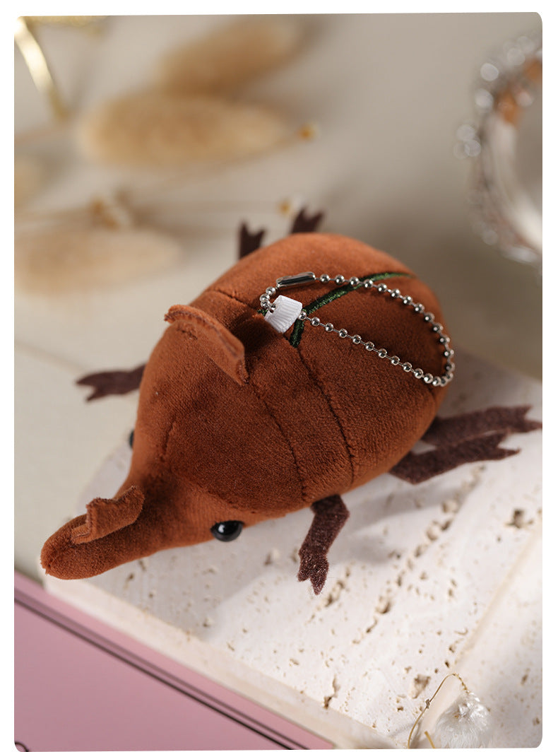 Cute Insect Plush Toys 4 Inch Small Ladybug Bee Moth Butterfly Mantis Beetle Stuffed Keychains Soft Cuddly Insect Plushies for Birthday Party Supplies Classroom Prizes Animal Collections