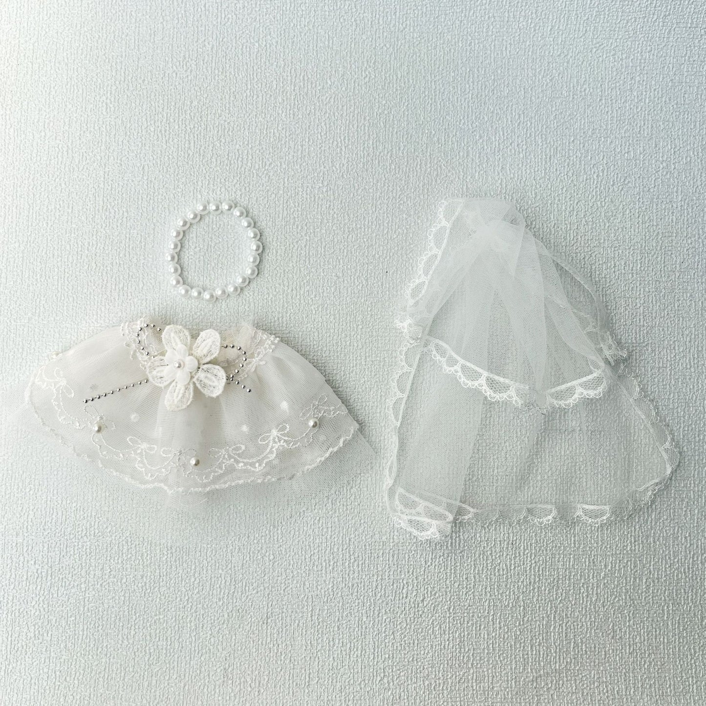 Wedding Outfit Set for 17cm Doll(No Doll)