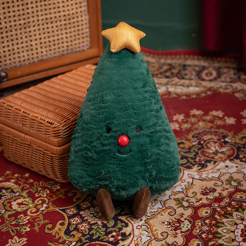 Christmas Plush Toy Collection｜Gingerbread Man, Christmas Tree & Gift Box Pillows