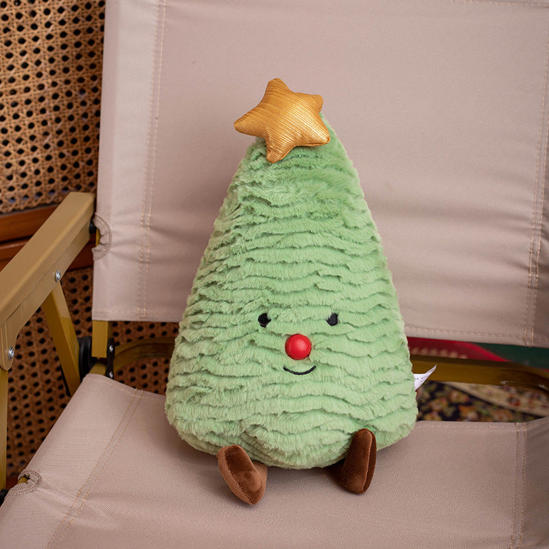 Christmas Plush Toy Collection｜Gingerbread Man, Christmas Tree & Gift Box Pillows