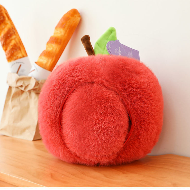 Apple Hedgehog Plush Toy – Cute Huggable Stuffed Animal with Apple Shell