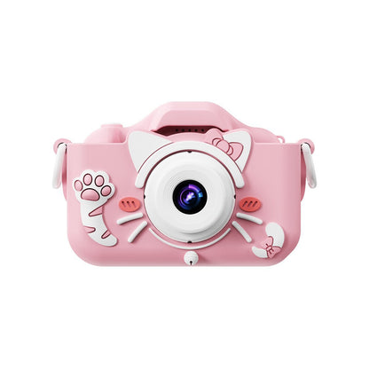 【Kids Digital Camera with Silicone Case】48MP Photo & 1080P Video | Cute Cartoon Design | Gift Set 📸🎁