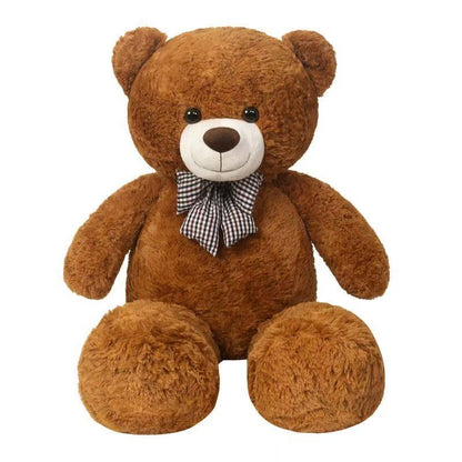 Jumbo Teddy Bear Plush – Life-Size Huggable Stuffed Animal for Kids & Loved Ones
